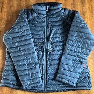 Womens Columbia White Out ll Jacket,2XL, black, New.